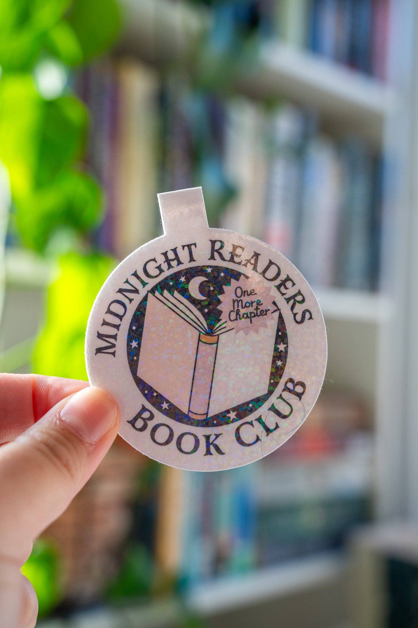 Created By Kelci – wholesale Bookmark – Midnight Reader Magnetic Bookmark