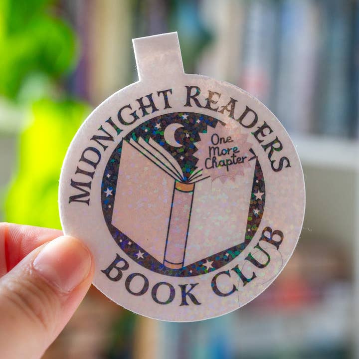 Created By Kelci – wholesale Bookmark – Midnight Reader Magnetic Bookmark0