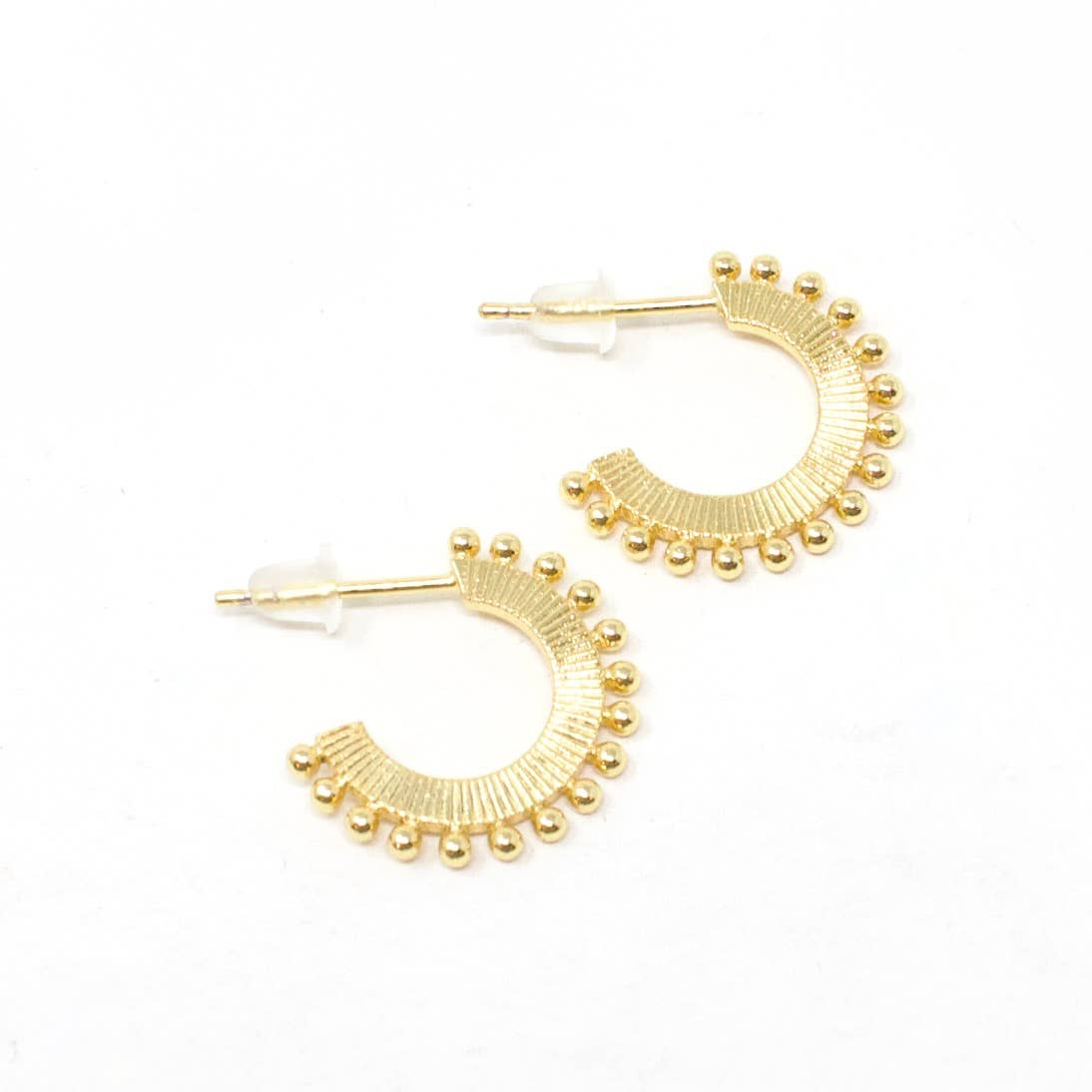 Crafts & Love - Wholesale Hoop Earrings - Lindy Hoop Stud Earrings