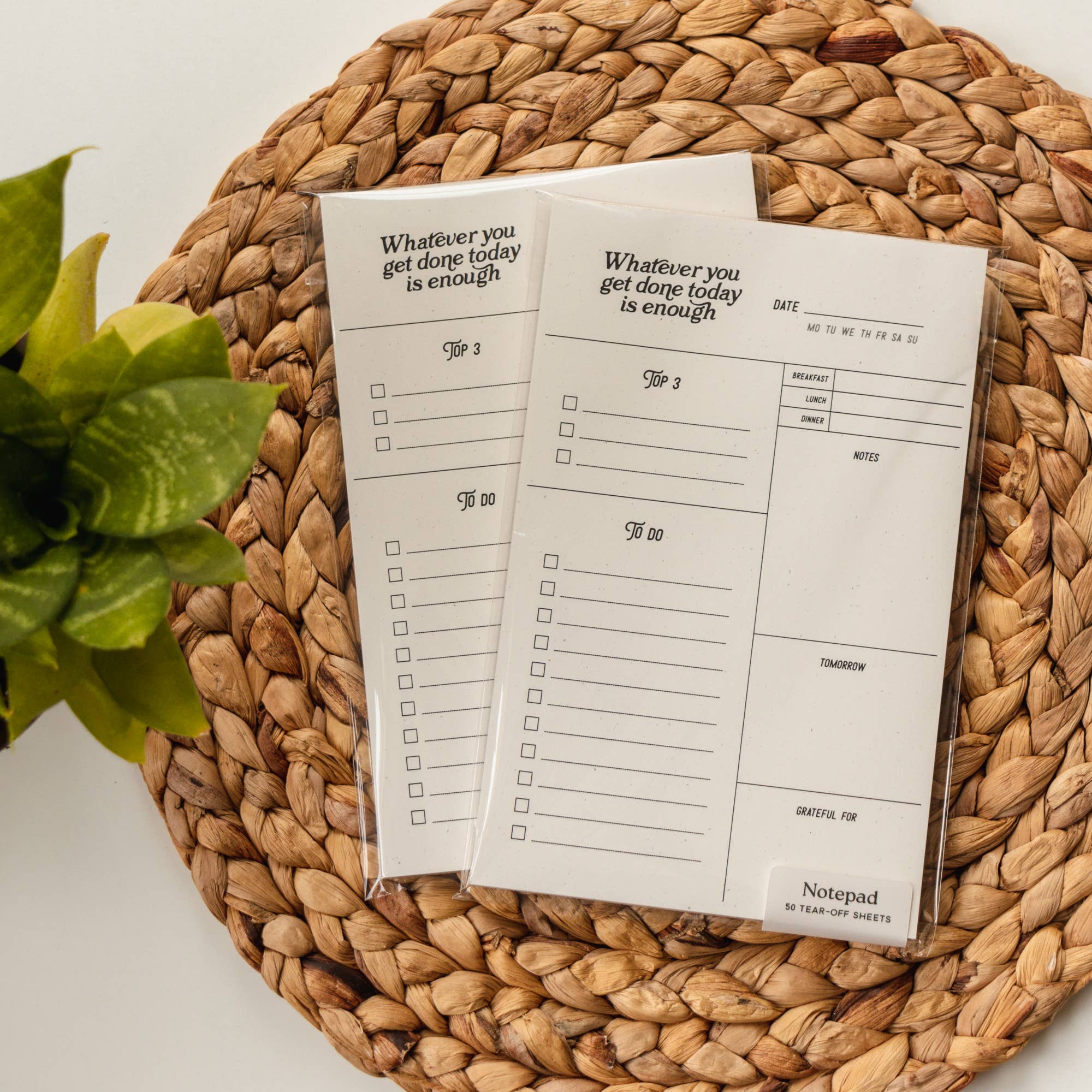 The Anastasia Co - Wholesale Notepad - Whatever You Get Done Today Notepad2