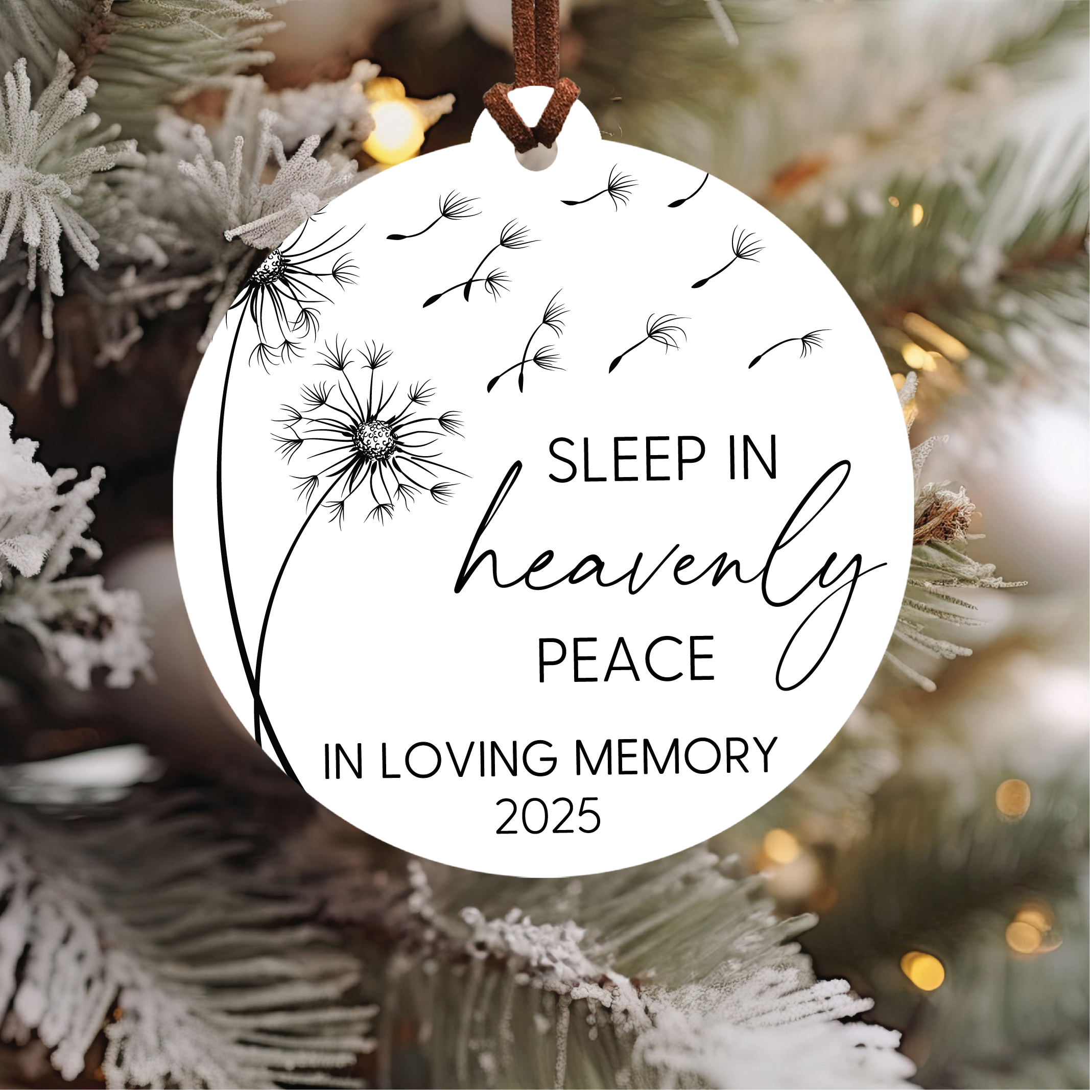 Knotty Design Co. - Wholesale Ornament - Sleep In Heavenly Peace Infant Loss Ornament1
