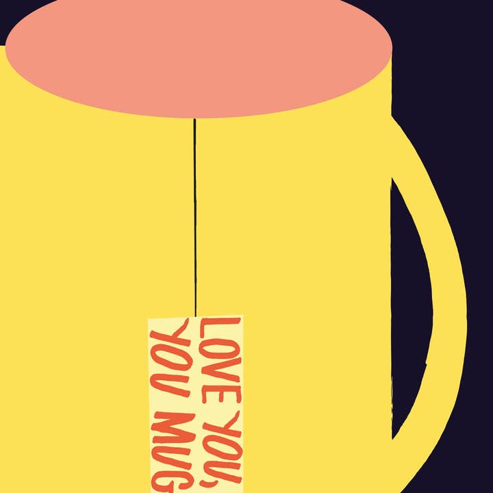'You Mug' Giclée Print for wholesale by RUDE