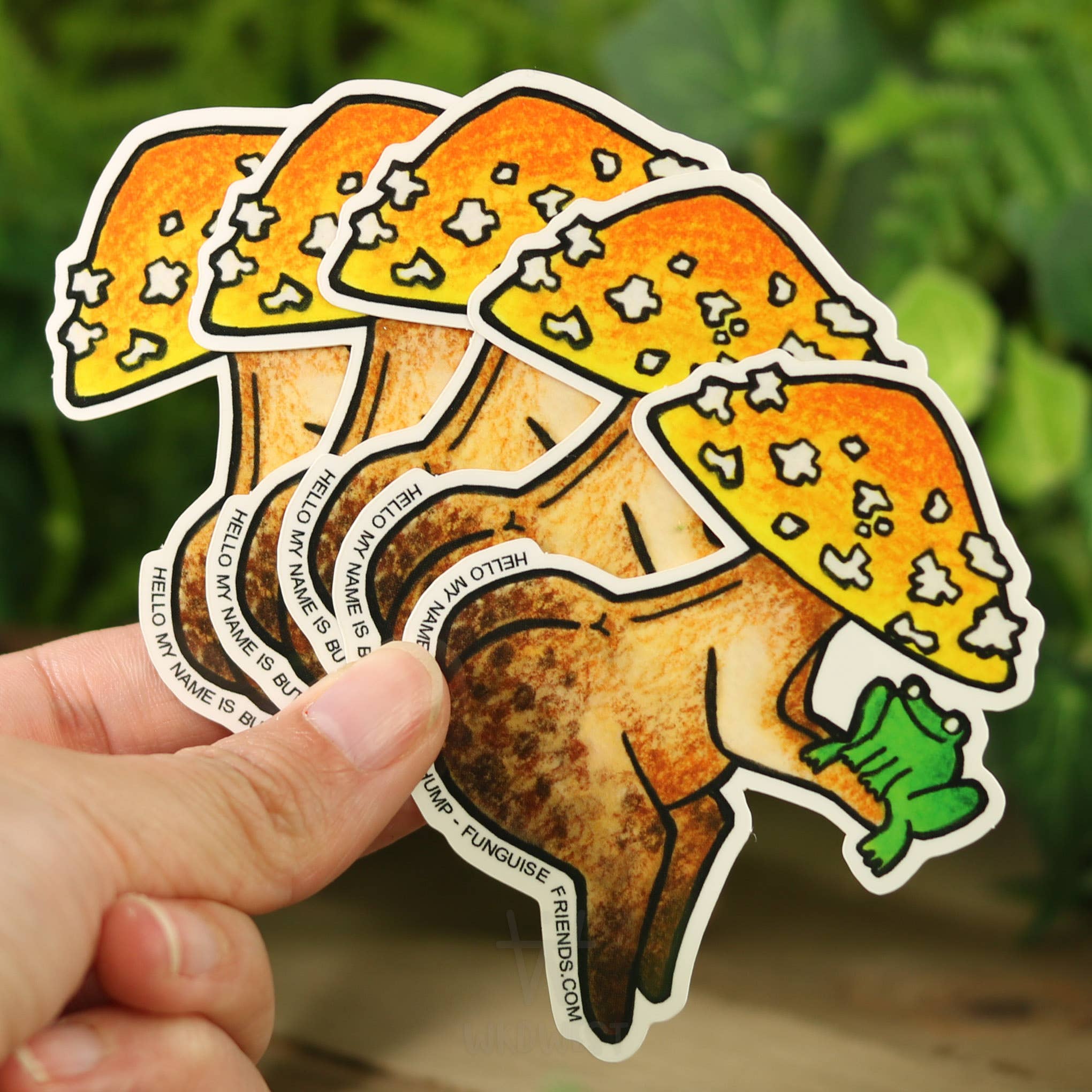 Funguise Friends by WkdWest - Wholesale Sticker - Vinyl Funguise® Sticker - Butterthump2