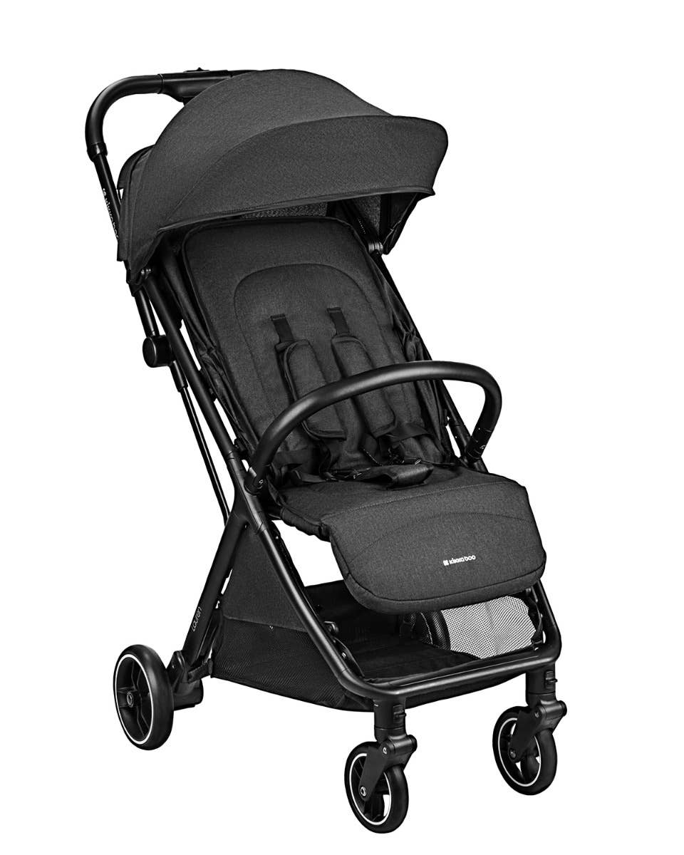 Kikkaboo – wholesale Stroller – Baby – Lauren Black Self-Folding Stroller0