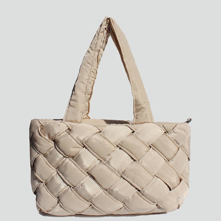 STREET LEVEL - Wholesale Tote Bag - Women's - Athena Nylon Woven Tote
