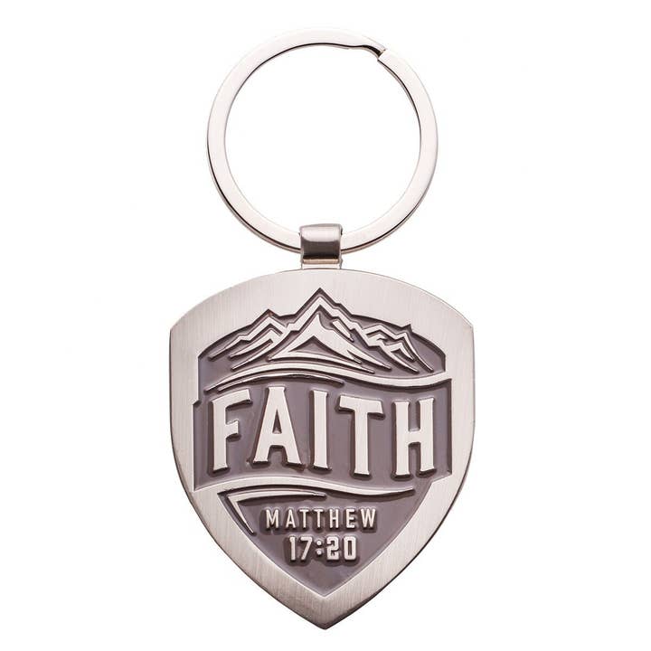 Porte-clés Faith Matt. 17:20 pour la vente par Christian Art Gifts