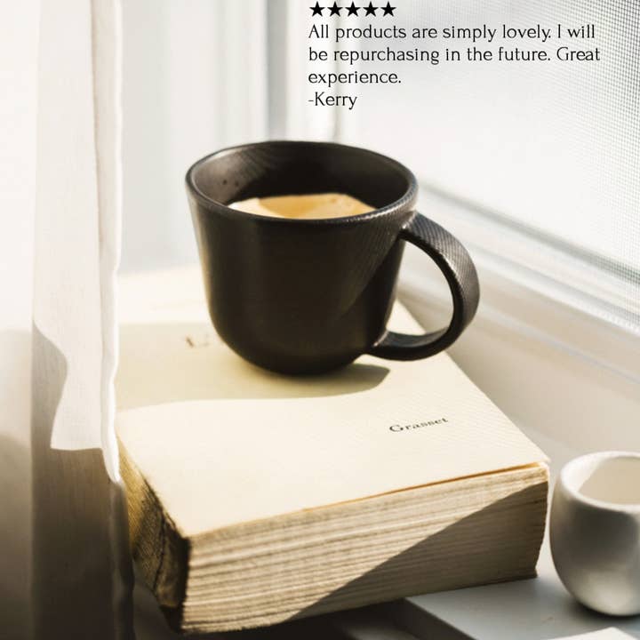GHARYAN Stoneware & More - Wholesale Coffee Mug - Stoneware Coffee Mug | Osun 6.7 oz