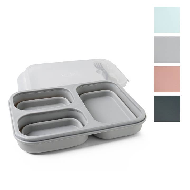 DM Merchandising - Wholesale Food Storage Container - Krumbs Kitchen Collapsible Silicone Meal Prep Cont Open Stoc6