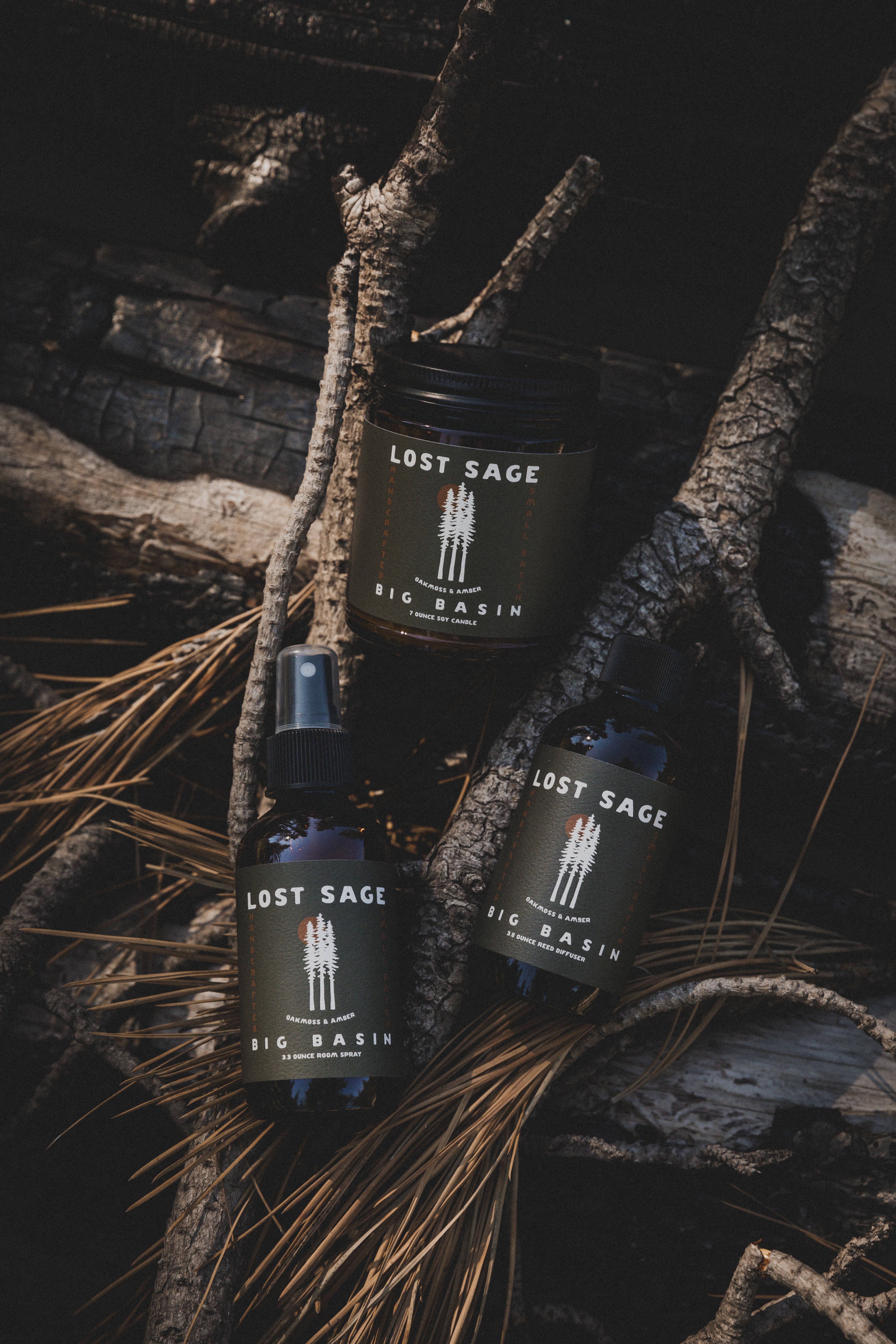 Lost Sage - Wholesale Jar/Filled Candle - Big Basin Soy Candle2