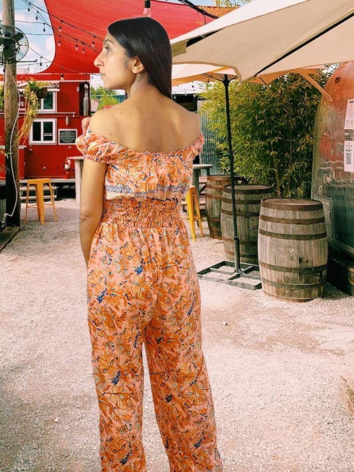 Nola by bijusol - Wholesale Jumpsuit - Women's - Silk Jumpsuit