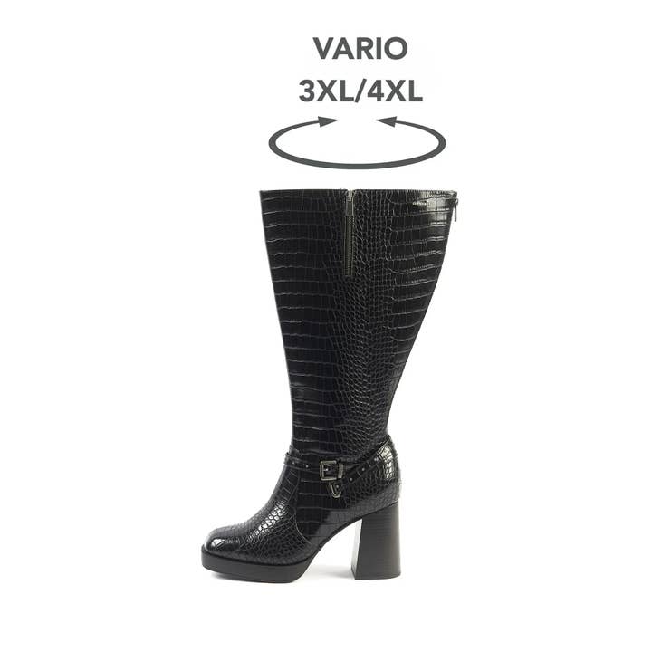 Gabylou - Wholesale Boots - Women's - Wide Calf Boots 3XL - Manon Model28