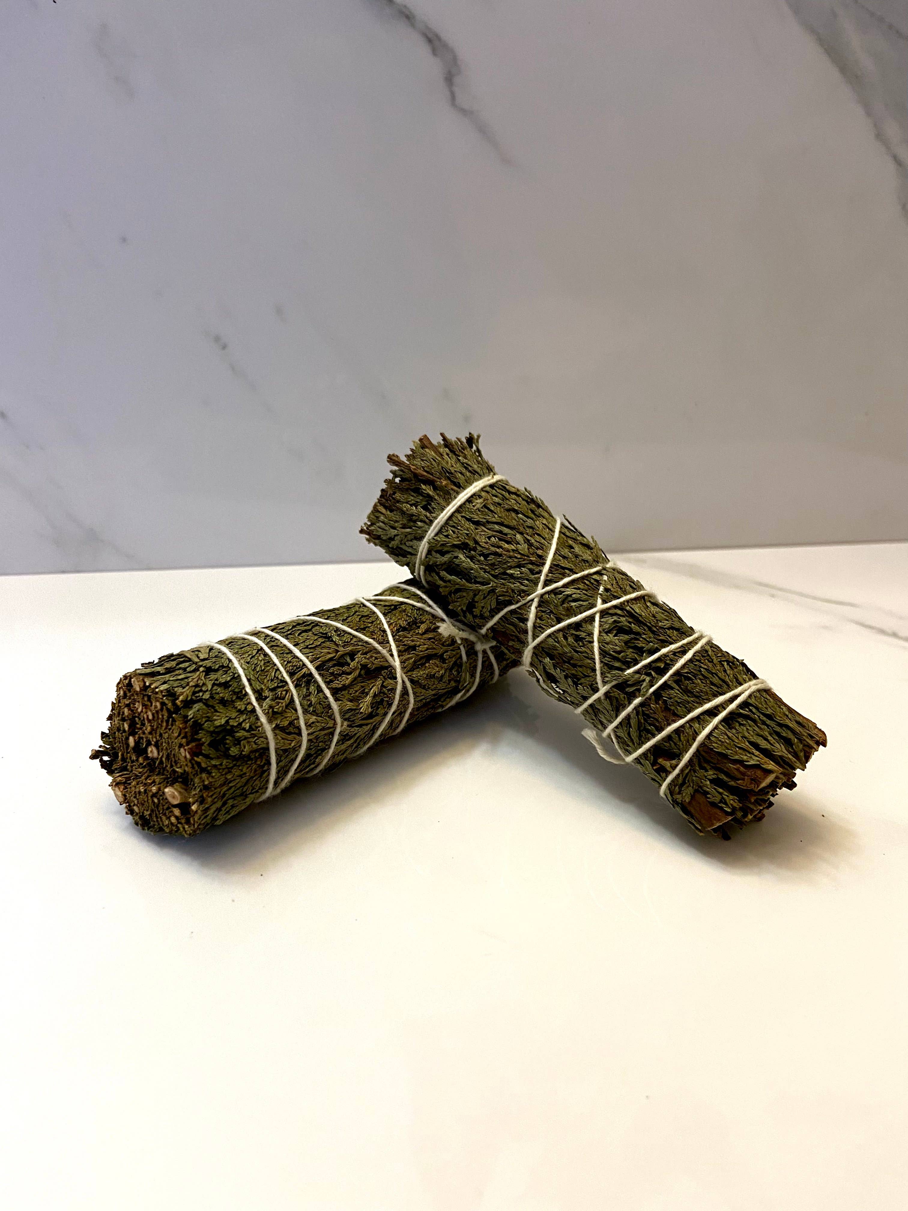 Three Witches Tea Shop - Wholesale Sage Bundle - Sustainably Sourced Cedar Bundle2