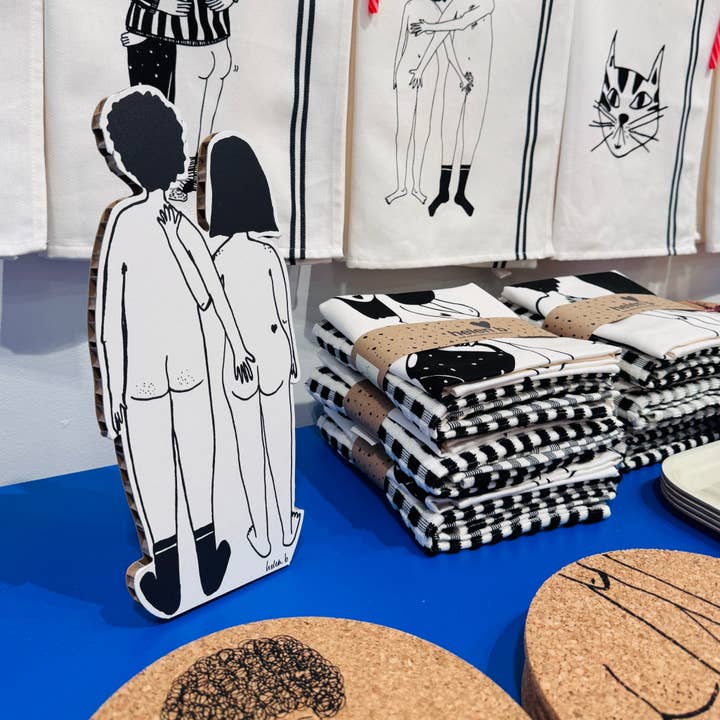 nacktes Paar von hinten ausschneiden für den Großhandel von helen b