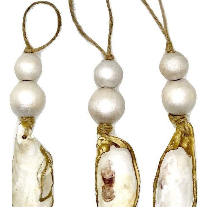 The Gilded Shell - Wholesale Ornament - Hint of Pearl Ornament - Single6