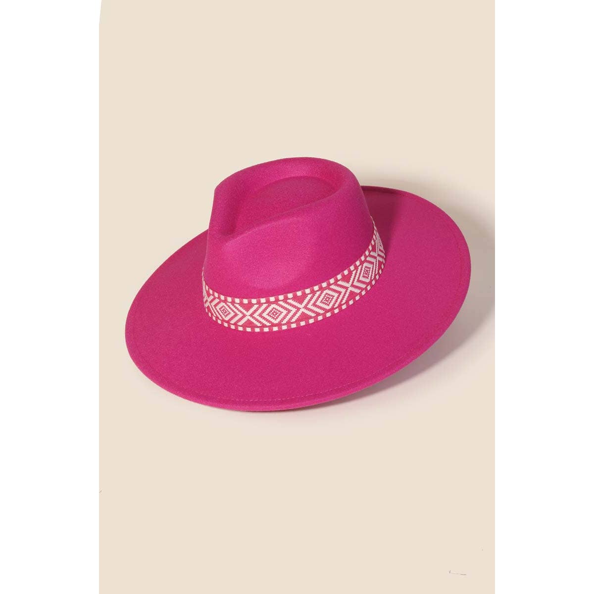 Anarchy Street - Wholesale Fedora - Women's - Boho Stripe Pattern Fedora Hat3