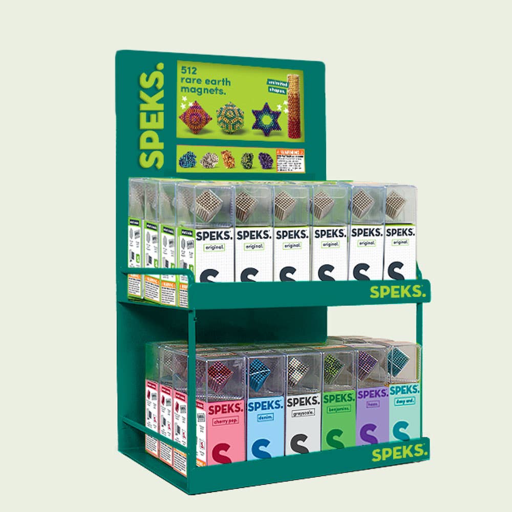 Green Speks - Metal Display for wholesale on Faire1