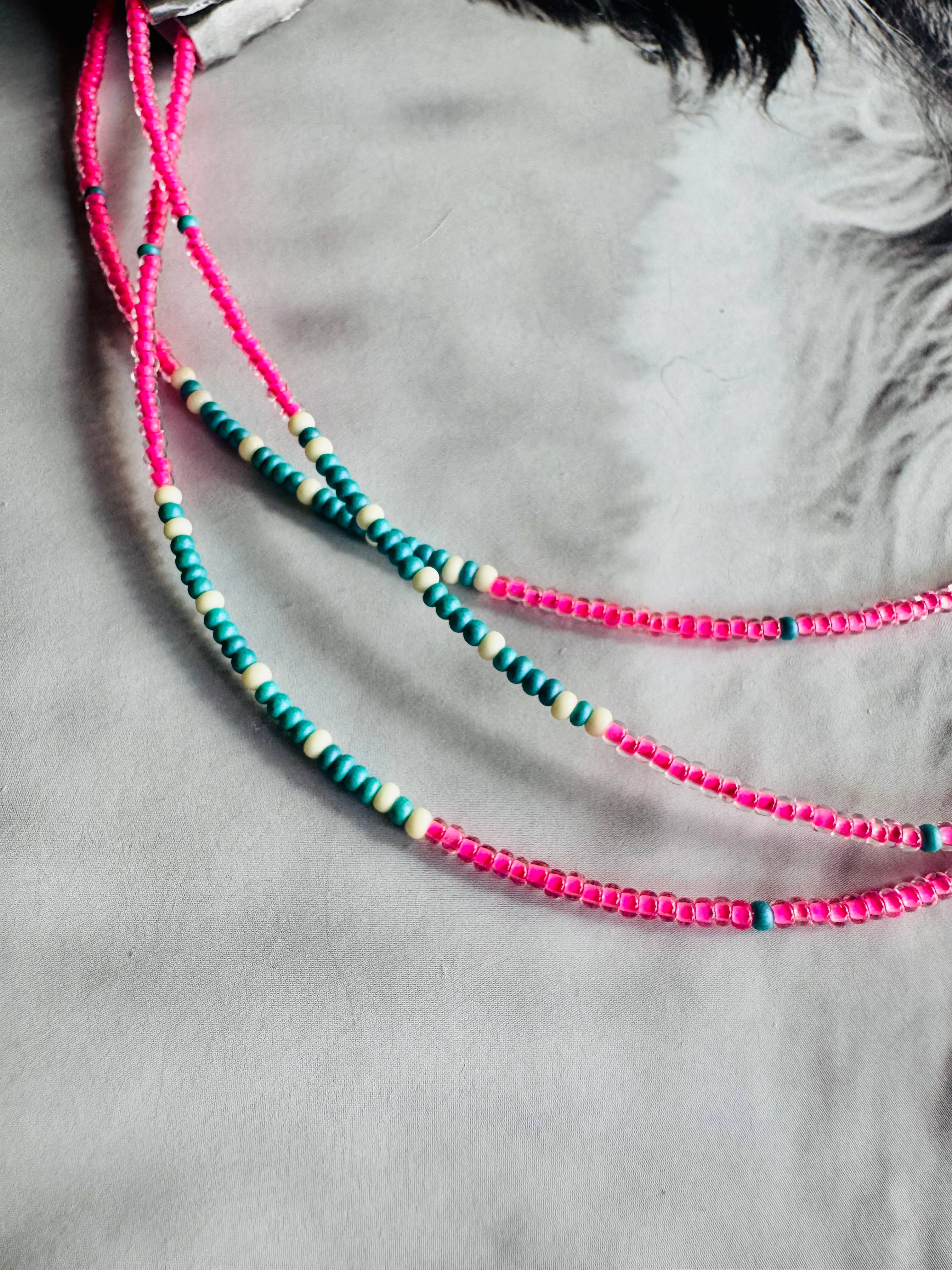 Wild Hancock Creations - Wholesale Choker/Collar - Seed Bead Choker/Neon Choker/Minimalism Choker/Layering 3