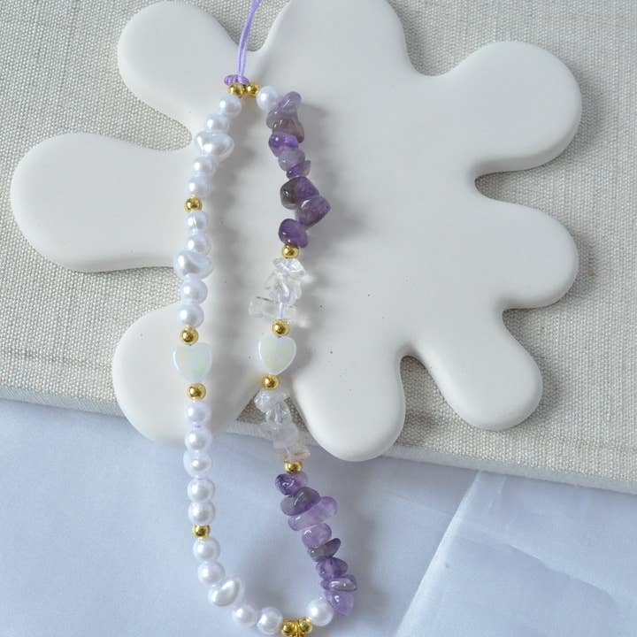 TheMellys - Wholesale Phonecase Strap - Gemstone Phone Charms5