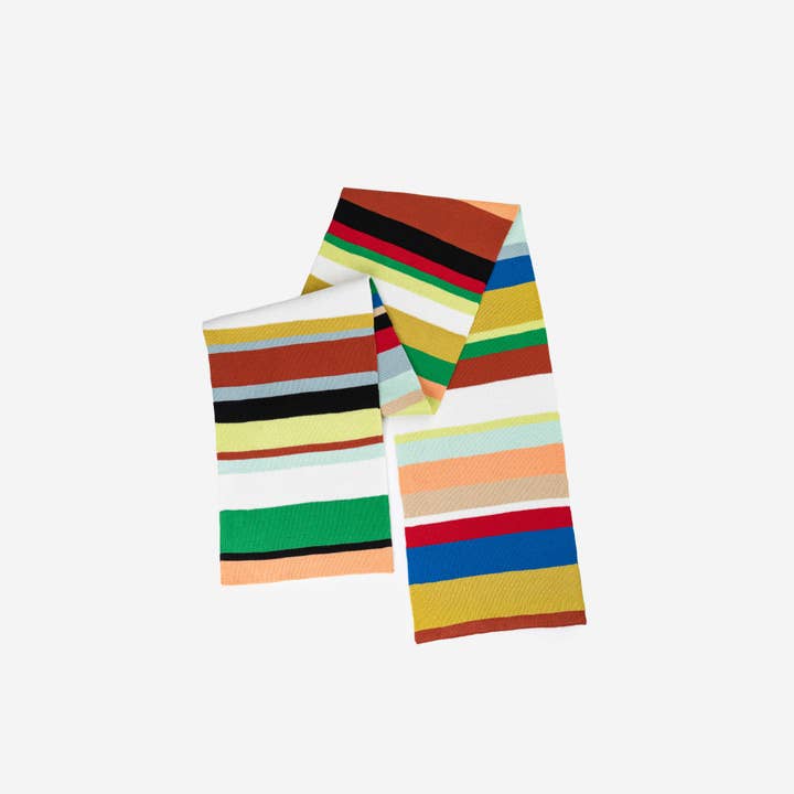 VERLOOP | knits - Wholesale Scarf - Unisex - Multi Stripe Big Scarf3