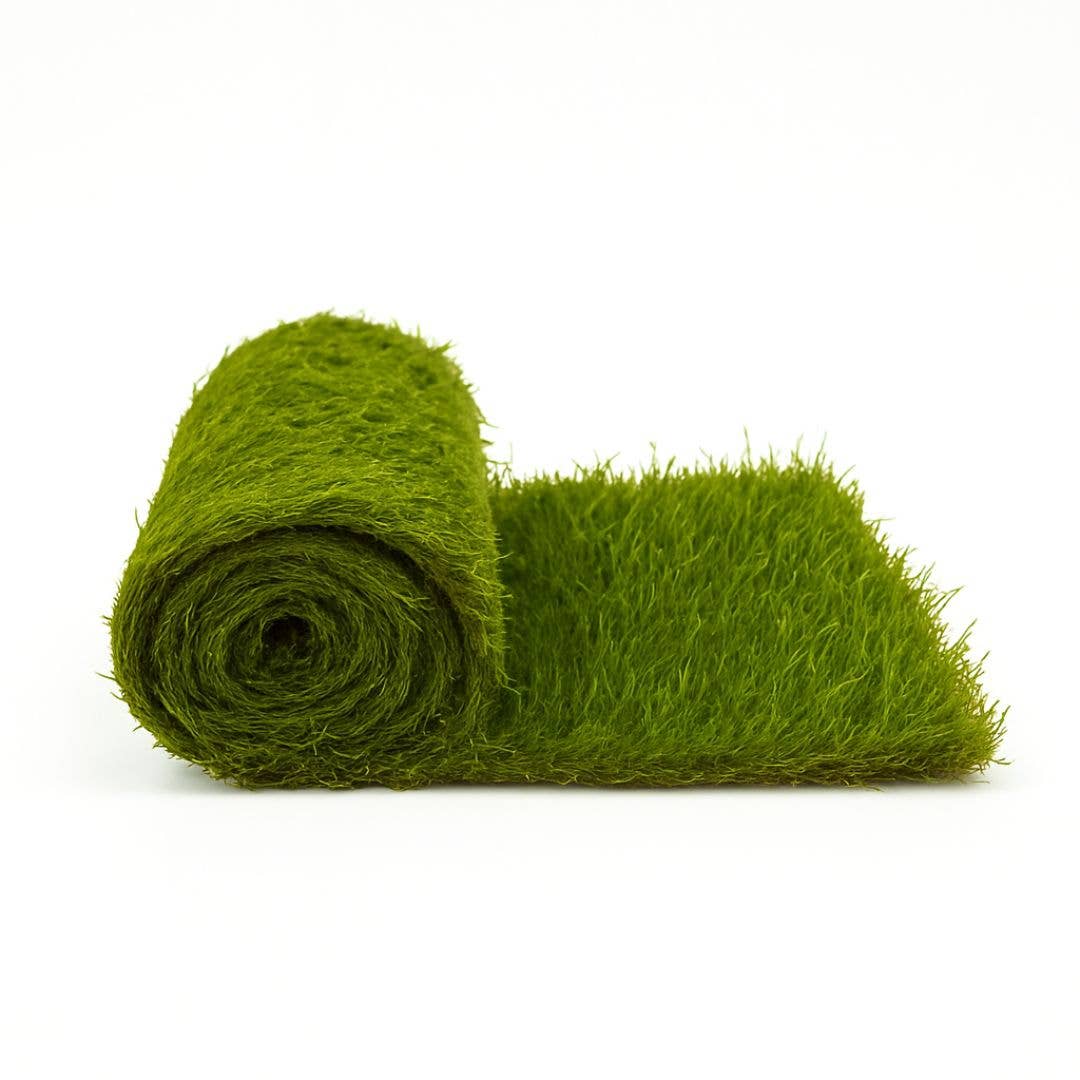 Moss & Stone Gardens – Großhandel Pflanzen – Lebende Moosmatte (Smaragd-Feder-Moos) | 40 cm x 40 cm2