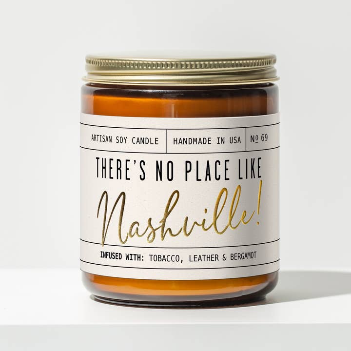 'There's No Place like Nashville' Sojakaars Nashville Decor voor wholesale door Soy and Sass