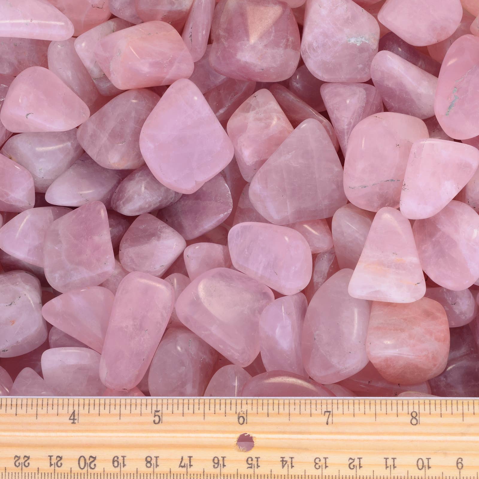 Fantasia Mining - Wholesale Spiritual Stone/Crystal - Tumbled Rose Quartz - Madagascar (1 lb)2