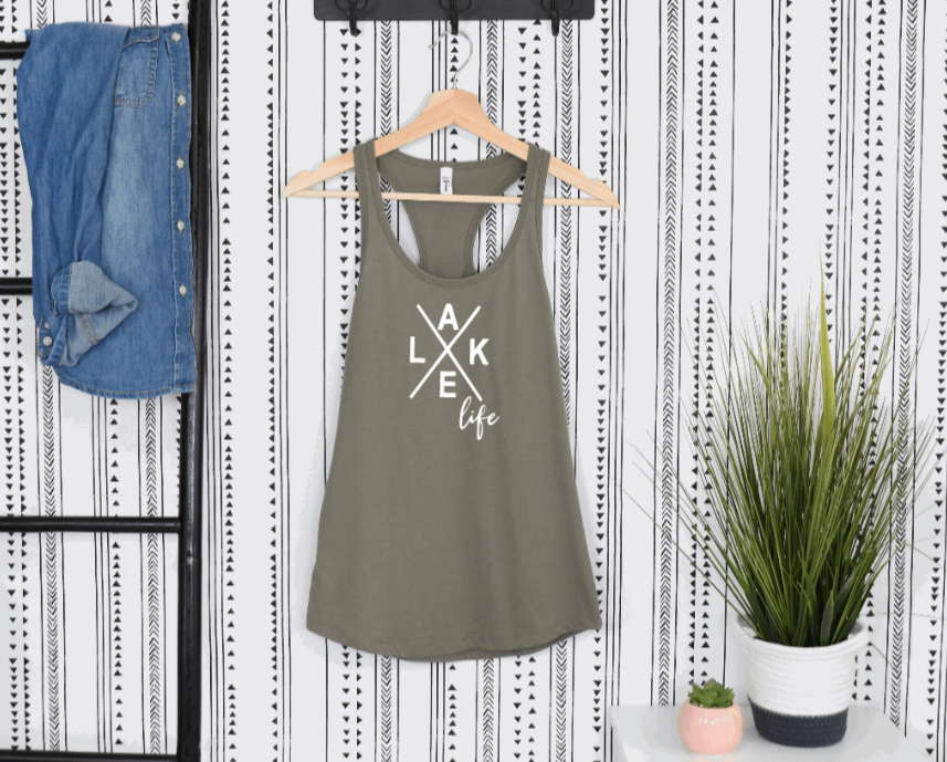 Sweet Living Goods - Wholesale Tank Top - Women's - Lake Life Summer Tank Top1