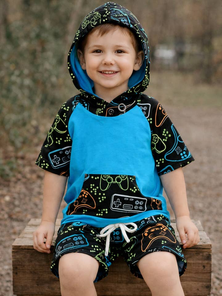 Get Your Game On 2 Piece set for wholesale by Little Bugz Boutique