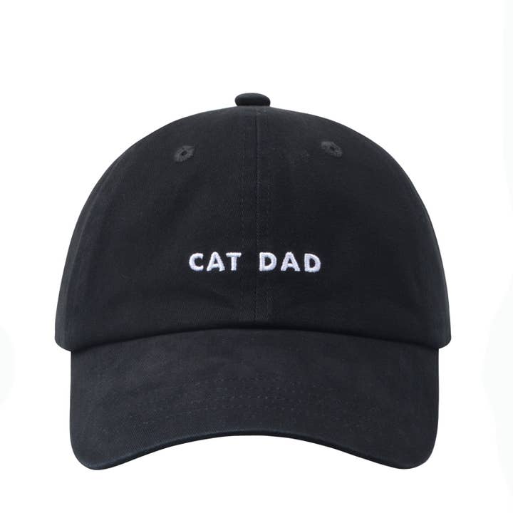 HATPHILE - Wholesale Baseball Cap - Men's - Hatphile Cat Dad Soft Baseball Cap