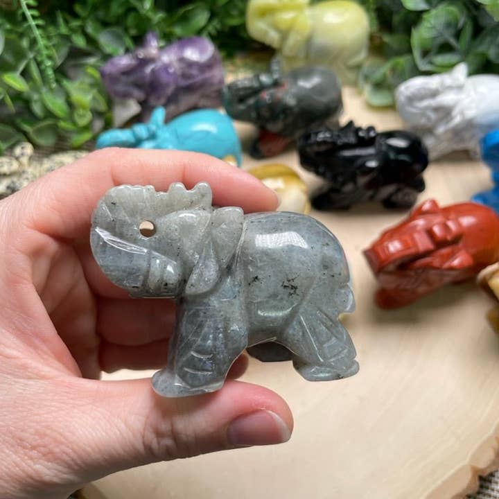 Copper Ashes - Wholesale Spiritual Stone/Crystal - Crystal Elephant12