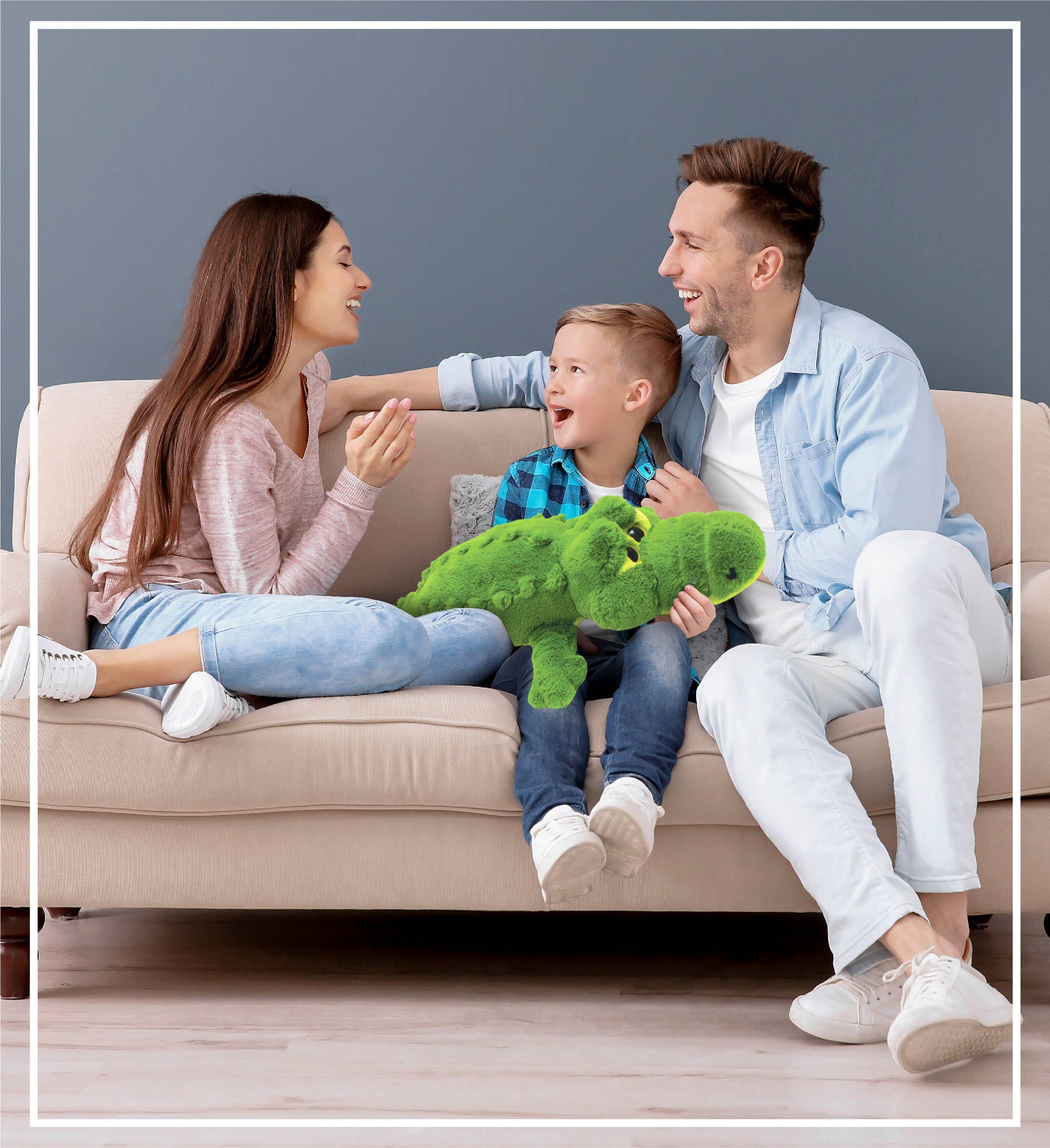 Cota Global - Wholesale Stuffed/Plush Toy - Kids & Baby - Stylish Plush Pillow - Xl Alligator4