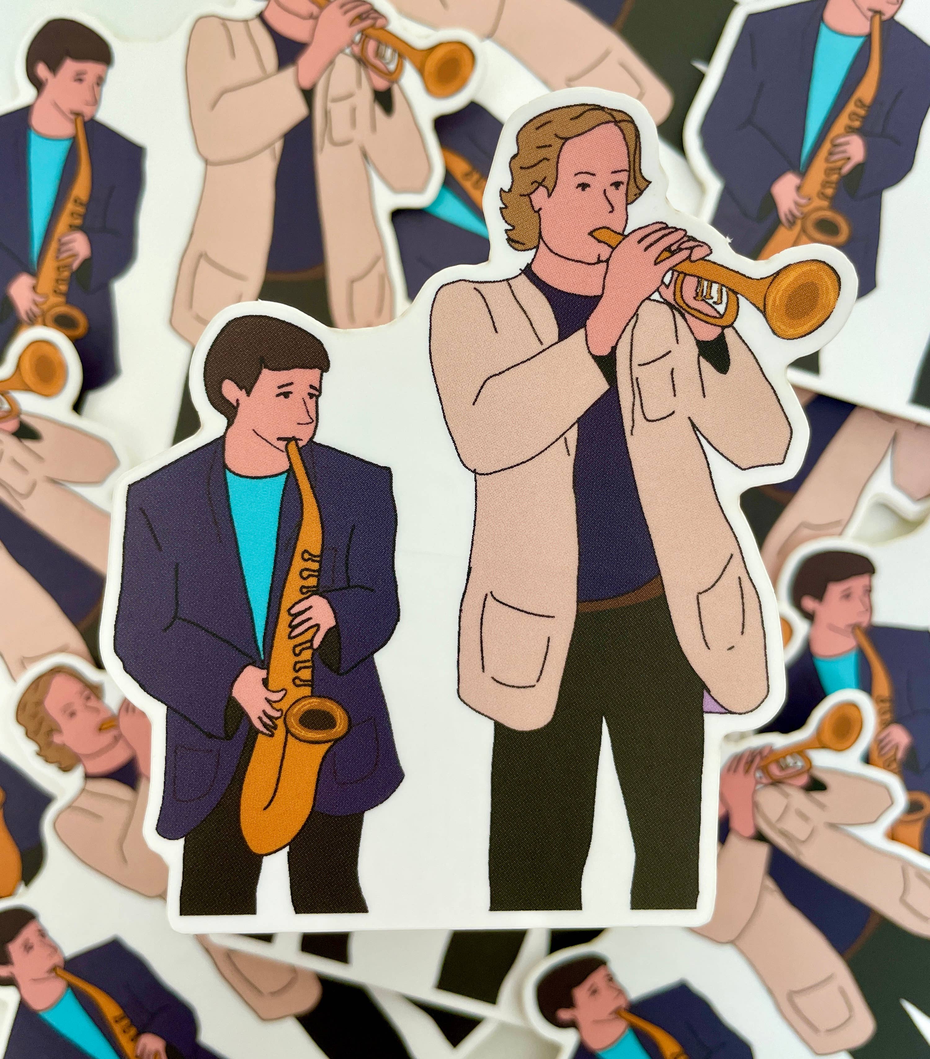 Debbie Draws Funny - Wholesale Sticker - Call Me Al Retro 80s Sticker Laptop Sticker Bottle Sticker