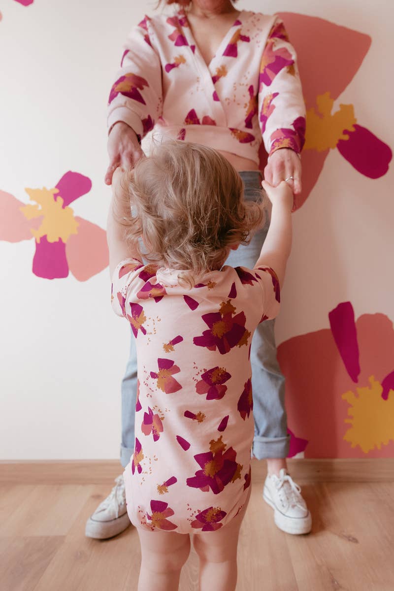 Eglantine et Zoé - Wholesale Fabric - Anémona Nude Cotton Jersey Fabric9