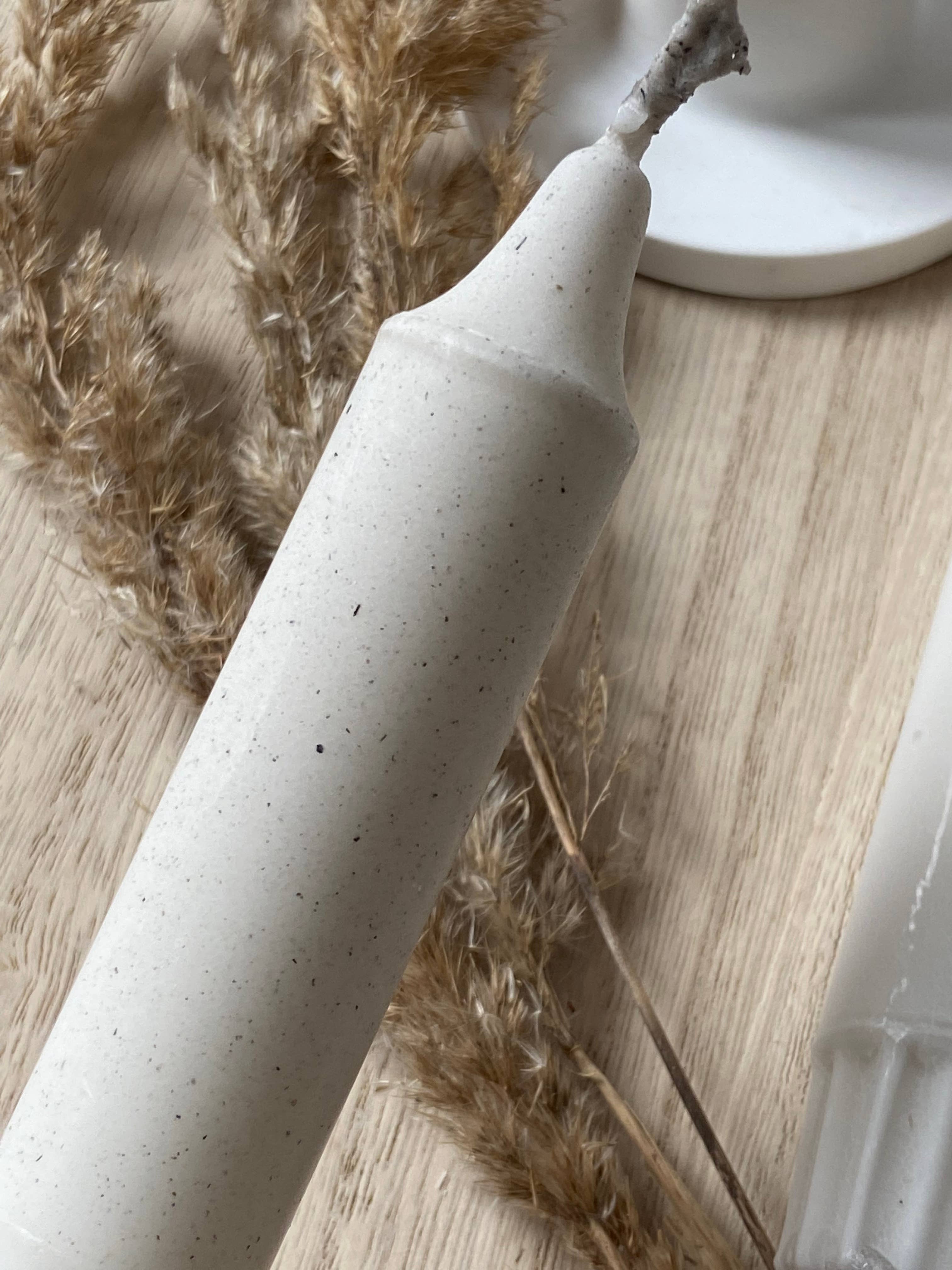 Miss Wildhorse - Wholesale Tapered Candle/Candlestick - Dip Dye Candle *Sand*6