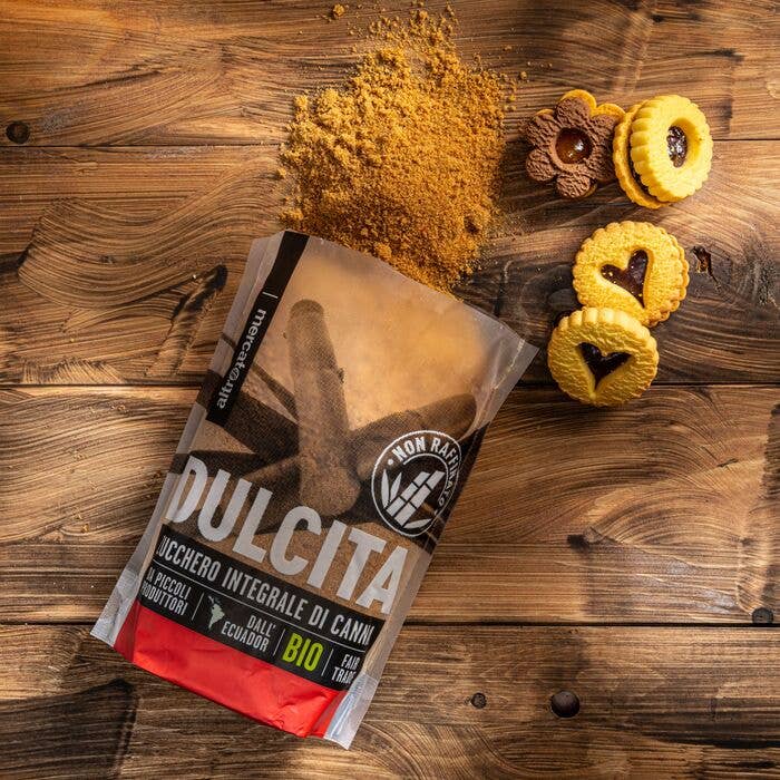 Altromercato - Wholesale Sugar/Sweetener - Dulcita - Whole Cane Sugar - Ecuador - Organic - 1 kg2