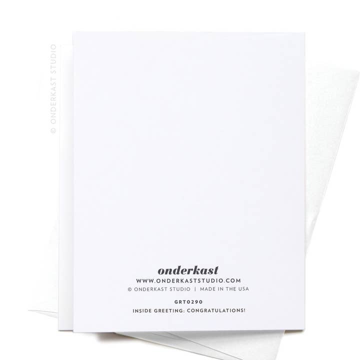 Onderkast Studio - Wholesale Housewarming Card - Welcome to Your New Home Door Greeting Card