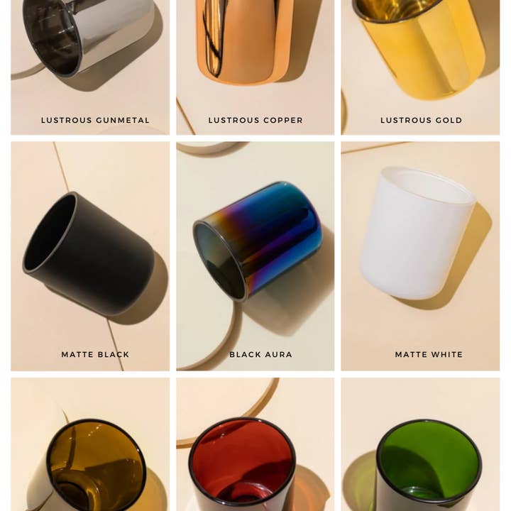 Orglamix - Wholesale Jar/filled candle - Feminine Custom Matte Glass Candle | 65 Hour Burn Time3