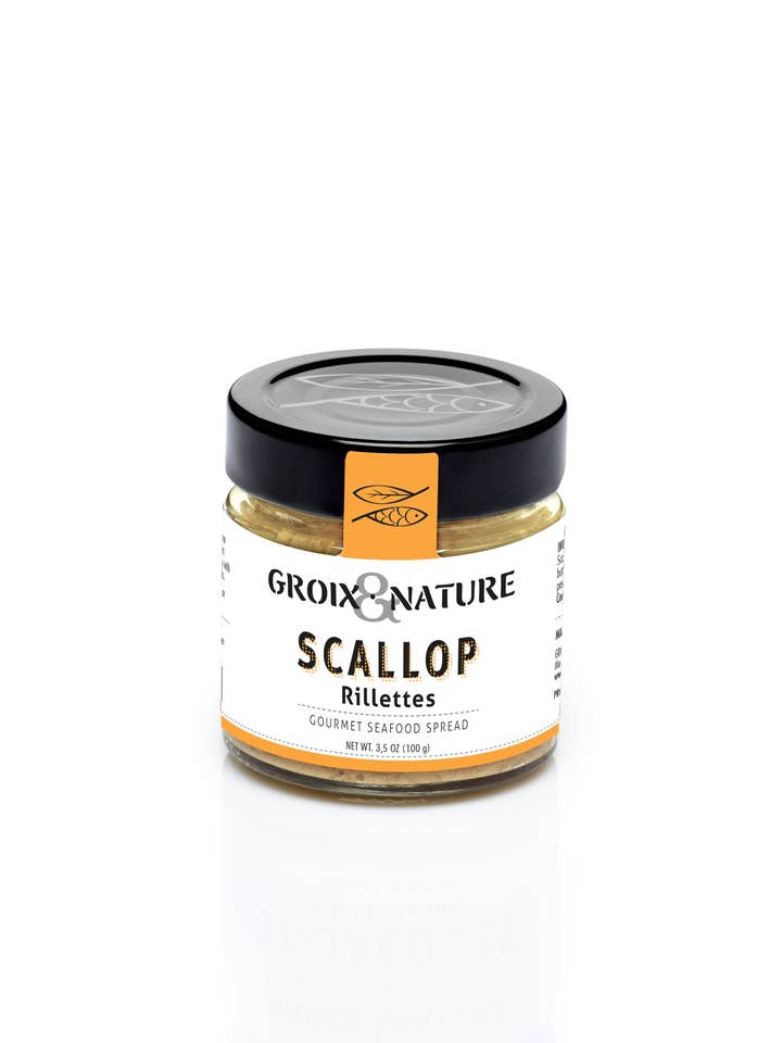 Groix & Nature Scallop rillettes for wholesale by French Feast