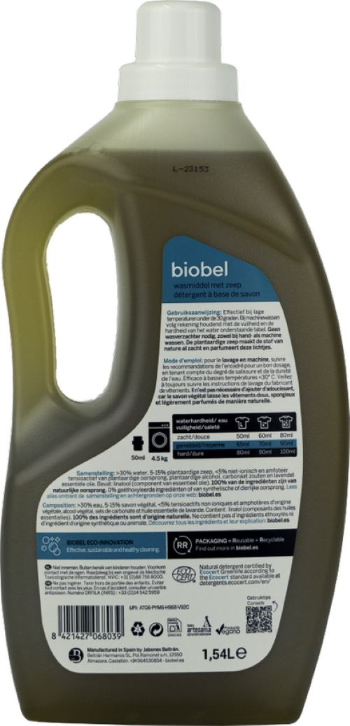 X-Performance – Großhandel Flüssigwaschmittel – Biobel Flüssiges Waschmittel mit Lavendelöl1