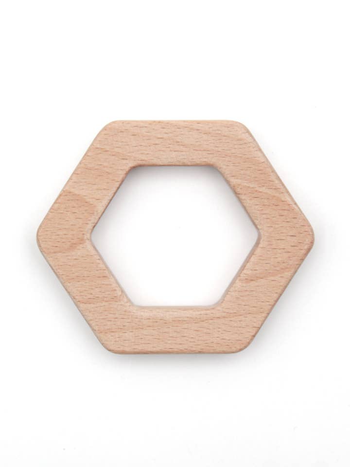 Beech Wood Premium || hexagon natural for wholesale by Kristin Weiss Manufaktur