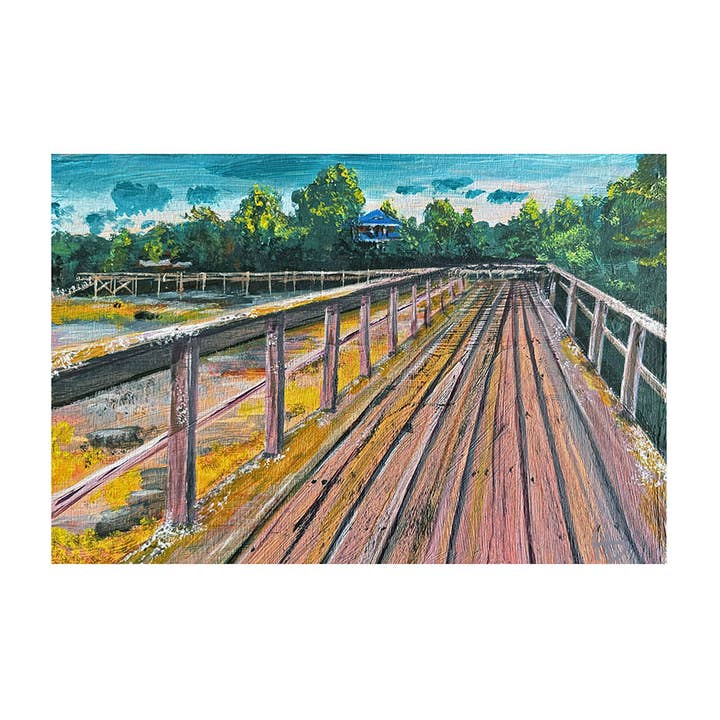 Stampa d'Arte Passeggiata sul Lungomare di Cove per la vendita all'ingrosso da parte di Northern Vibes