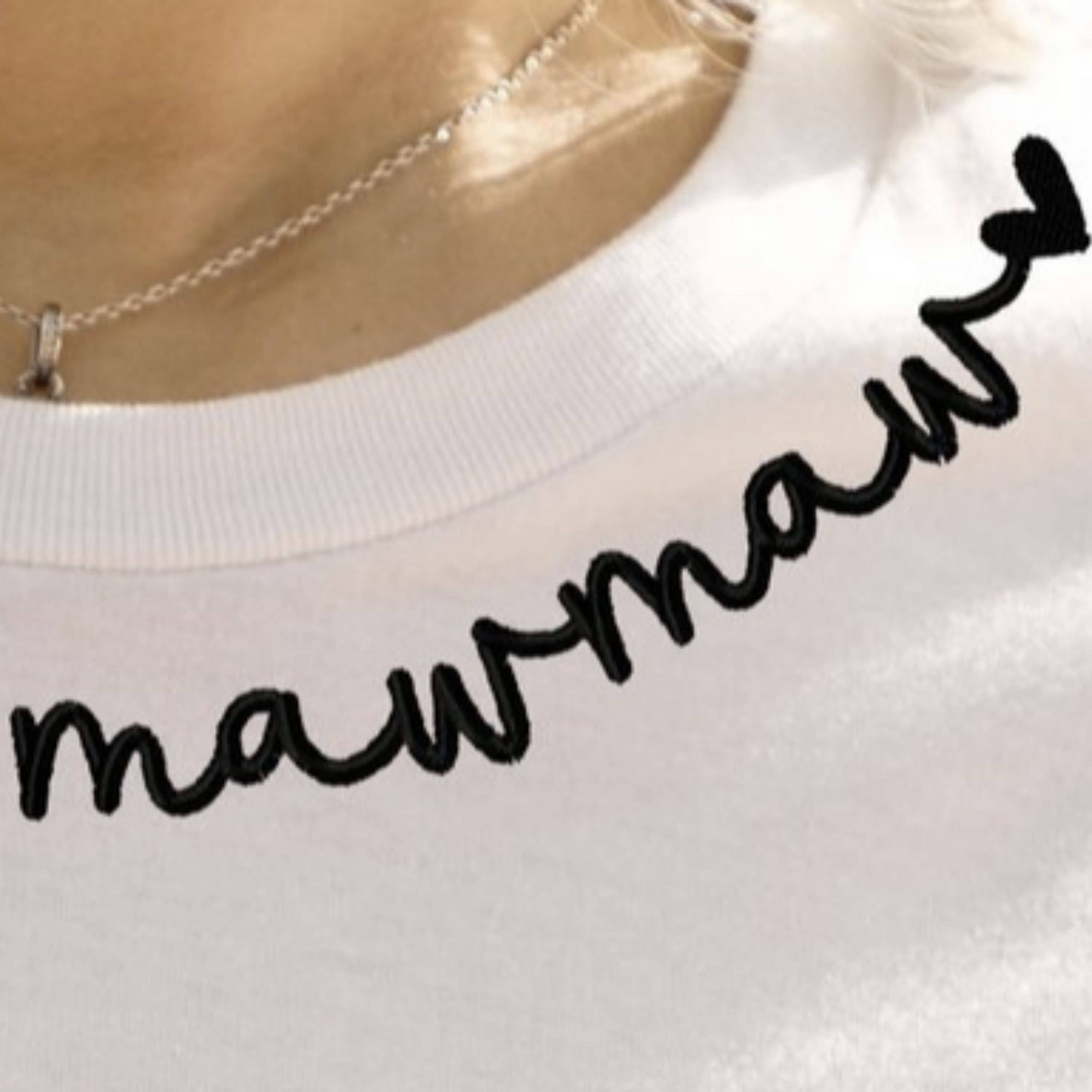 Bash - Vente Sweat-shirt à imprimés – femme - Sweat-shirt unisexe brodé « Mama » avec col rond11