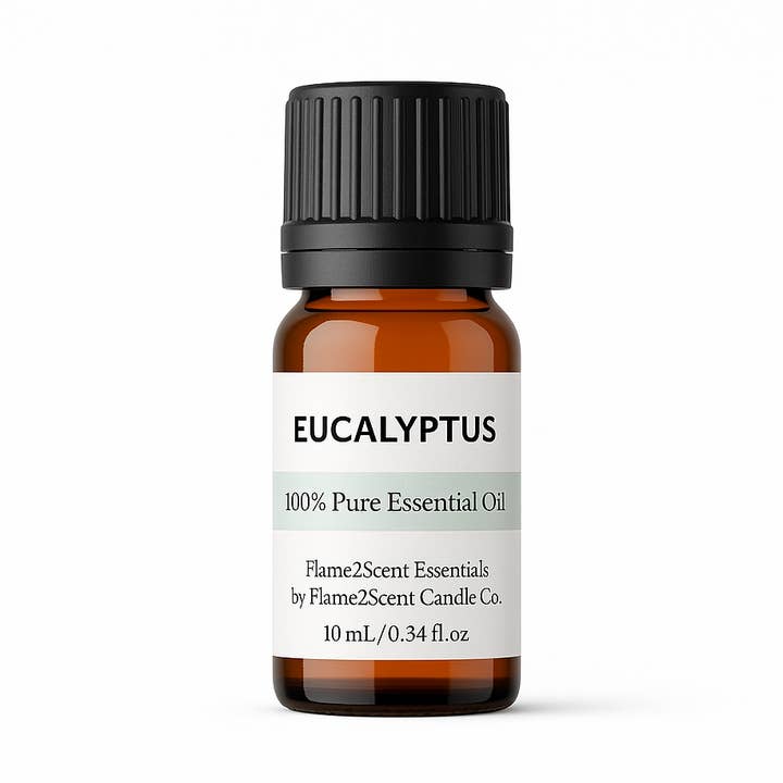 Eucalyptus Essential Oil – 100% Pure | Refreshing & Clearing Aromatherapy for wholesale by Flame2scent Candle Co.