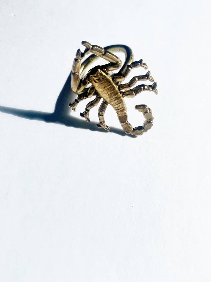 Amulets + Talismans Scorpion Ring for wholesale by storm + stress