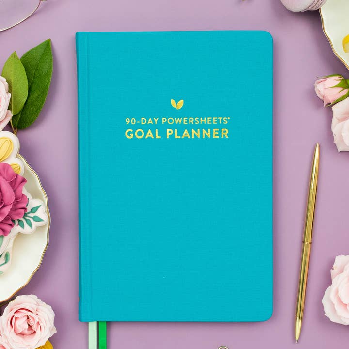 90-Day PowerSheets® Goal Planner | Weekly Undated (Ivy) for wholesale by Cultivate What Matters