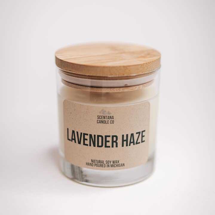 Scentana Candle Co - Wholesale Jar/Filled Candle - Candles: Lavender Haze0