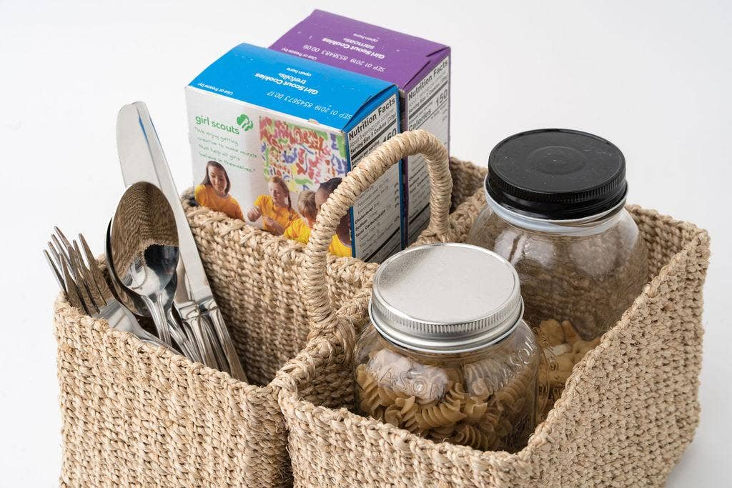 NEEPA HUT - Wholesale Utensil Holder - Handwoven Natural Utensil Caddy4