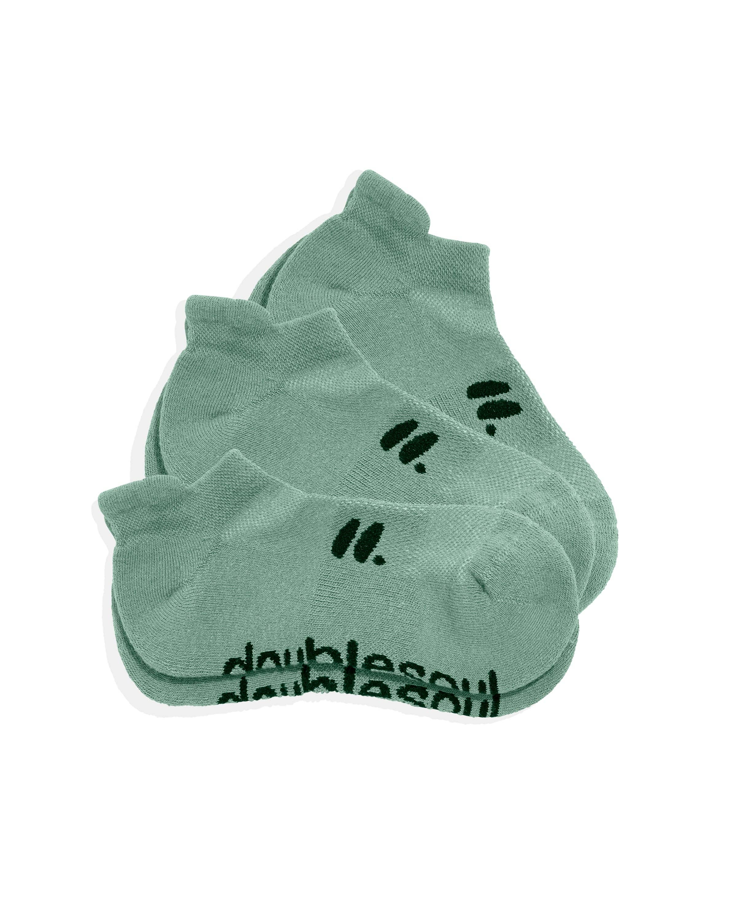 doublesoul – wholesale Socks – Unisex – Low 3 Pack Solid31