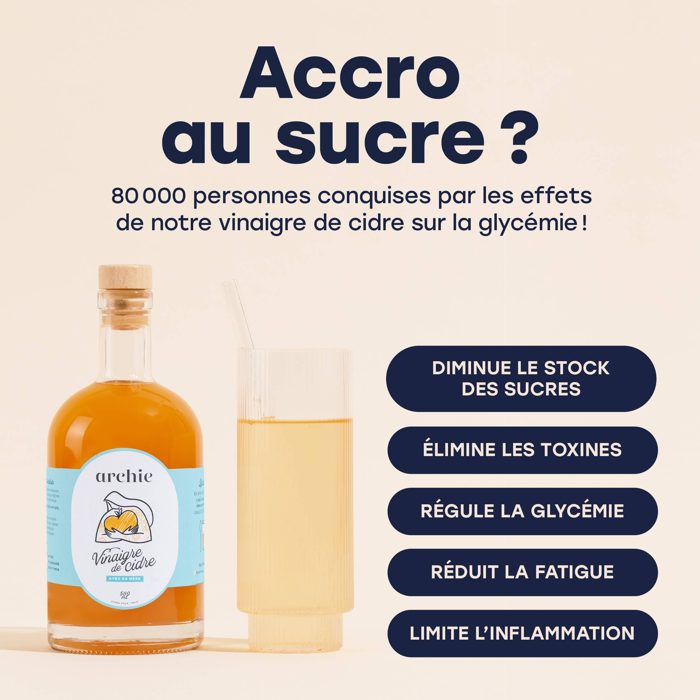 archie - Wholesale Vinegar - Vinaigre de Cidre biologique 200ML - MINI - Archie6