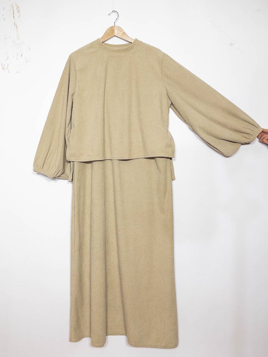 IDEAL OUTFIT - Wholesale Top & Pant Set (NOT Loungewear) - Women's - Ribbed set ref:2399 Ribbed set0